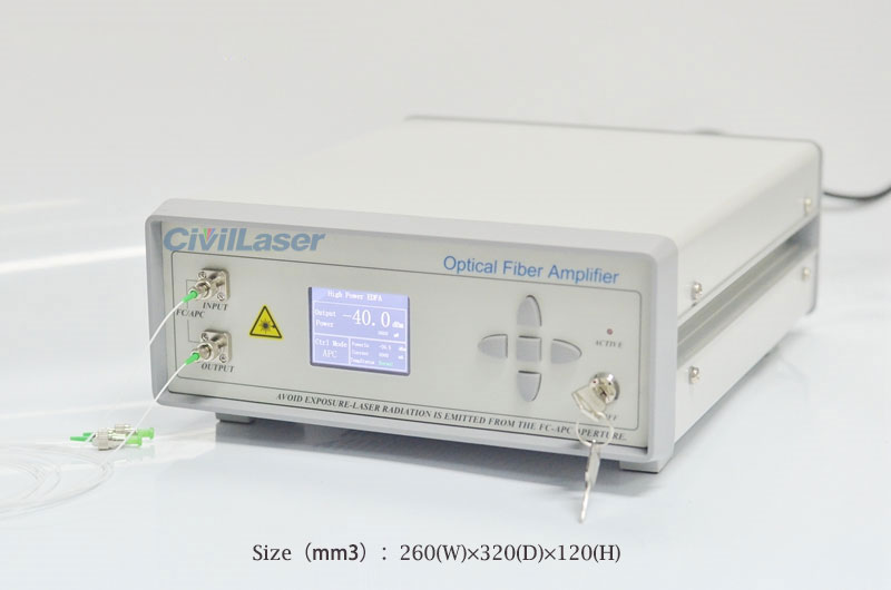 C-band 400mW~800mW Fiber Raman Amplifier